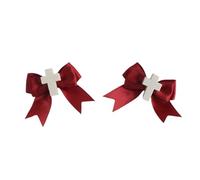 Fermaglio per capelli alla moda dolci croci forcina per coda di cavallo supporto colorato anni 2000 clip novità per le donne fiocchi moda
