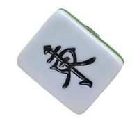 Fermaglio per capelli alla moda in resina a forma di mahjong, buona fortuna, per amanti del gioco e trendsetter