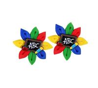 Fermaglio per capelli arcobaleno per il rientro a scuola, per studentesse e insegnanti, ideale per feste scolastiche e eventi