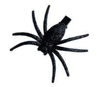 Fermaglio per capelli brillante aracnide per abiti di Halloween forcina scintillante per bambini adulti sicuro da indossare tutti i giorni e feste a tema Halloween ragni clip per capelli