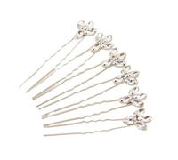 Fermaglio per capelli classico con fiore di cristallo, accessori per capelli da principessa, accessori per capelli per tutti i giorni per le donne come regali (HS-J4719)