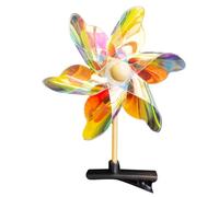 Fermaglio per capelli colorato a forma di mulino a vento per bambine che scattano foto, per feste di Natale, mulino a vento, clip per capelli per bambini