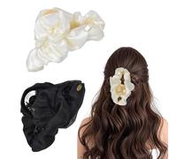Fermaglio per capelli colore marrone tartarugat,molletta capelli per capelli lunghi e folti,fermacapelli donna,solidae resistente mantiene lapresa per tutto il giorno senza fastidio