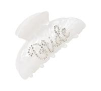 Fermaglio per Capelli con Artigli Accessori per Capelli da Sposa Fermagli Banana Bianchi Regalo di Nozze per la Sposa Design con Strass per Occasioni Quotidiane e Speciali