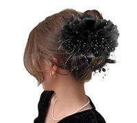 Fermaglio per capelli con boccioli di fiori, con perle, antiscivolo, forcine per capelli, accessori per capelli, per spiaggia, spiaggia, vacanze al mare