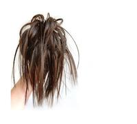 Fermaglio per capelli con boccioli di fiori, da donna, per autunno/inverno, per extension lunghe e ricce (marrone chiaro, B)