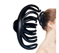 Fermaglio per capelli con calamari, grandi fermagli per capelli | Retro elegante grande forcina - Slip Grip Jaw Styling Morsetto per capelli Jaw per la maggior parte dei tipi, donne, posto di lavoro
