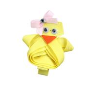 Fermaglio per capelli con coniglietti pasquali/pollo in tessuto accessori per capelli in tessuto per festival evento a tema scuola forcina per bambini