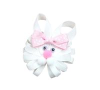 Fermaglio per capelli con coniglietti pasquali/pollo in tessuto accessori per capelli in tessuto per festival evento a tema scuola forcina per bambini