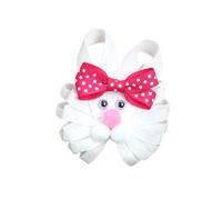 Fermaglio per capelli con coniglietti pasquali/pollo in tessuto accessori per capelli in tessuto per festival evento a tema scuola forcina per bambini