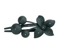 Fermaglio per capelli con cristalli impreziositi da una presa compatta e leggera, per stili di viaggio, con molla rinforzata per stili sicuri