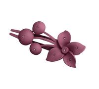 Fermaglio per capelli con cristalli impreziositi da una presa compatta e leggera, per stili di viaggio, con molla rinforzata per stili sicuri