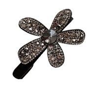 Fermaglio Per Capelli Con Di Strass,Fermagli A Becco D'In Metallo Luccicante Per Acconciature | Fermacapelli Luccicanti | Per Salon Casa Viaggio Matrimonio Festa Estate Compleanno