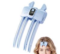 Fermaglio per capelli con display digitale riscaldato elettrico, pettine | Hot Bangs - Clip per capelli con effetto lifting, per capelli sottili, piatti, lunghi, ricci, per acconciature casalinghe e