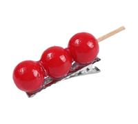 Fermaglio per capelli con falchi canditi/hamburger, per bambini e adulti, novità cibo, clip laterale, antiscivolo, per donne e ragazze