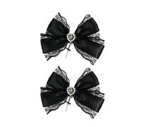 Fermaglio per capelli con fiocchi in pizzo Amore Croci Modello Mollette Multifunzionale Halloween Accessori Per Capelli Per Le Ragazze Versatili Acconciatura Clip