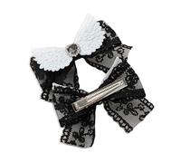 Fermaglio per capelli con fiocco a forma di cuore, con strass, elegante stile anni '2000, fiocchi di tendenza, mazzi, copricapo, dolce balleccore