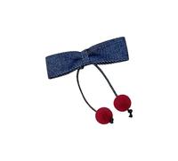 Fermaglio per capelli con fiocco e ciliegie, per donne e ragazze, regolabile, antiscivolo, per abbigliamento casual, tutti gli abbinamenti