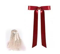 Fermaglio per capelli con fiocco magnetico intelligente per acconciature, forte tenuta, antiscivolo, design 2 in 1, mini fiocco a farfalla, chiusura delicata senza tirare, per coda di cavallo e stili