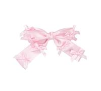 Fermaglio per capelli con fiocco per balletcore Dolci Fiocchi piatto Clip Balletcore Forcina Fiocchi Elegante Clip per capelli per mazzi