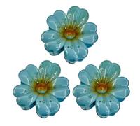 Fermaglio per capelli con fiori - 3 pezzi con forte tenuta e funzione antiscivolo per accessori per acconciature, clip per capelli spessi, soprattutto per ragazze, fidanzata, sorella, figlia, madre e