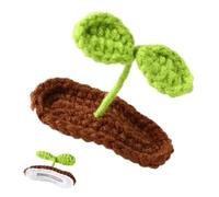Fermaglio per capelli con germi di fagioli vegetali, fermaglio per capelli | Kawa Little Grass - Fermaglio a pois, accessori per copricapo stile germogli, per donne, ragazze e bambini
