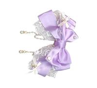 Fermaglio per capelli con nappe per bambine, con fiocco, portatile, per uso quotidiano ed eventi, uso quotidiano, abbigliamento casual