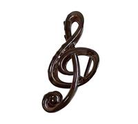 Fermaglio per capelli con nota musicale, Artiglio a molla in acrilico con denti accoppiati, accessorio da 5, 1 pollici per l ' organizzazione quotidiana fili sciolti Fermaglio per capelli con nota