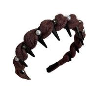 Fermaglio per capelli con perle regolabili per capelli per donne e ragazze, morbido all'uncinetto, per donna d'ufficio, comfort tutto il giorno, clip per capelli antiscivolo per l'inverno