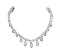 Fermaglio per capelli con perle sicure, antiscivolo, adatto per danza e sport, per garantire una tenuta salda dei capelli durante il movimento, fascia confortevole