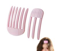 Fermaglio per capelli con radice dei capelli senza traccia per uomo e donna, fermaglio soffice per radice di capelli, fermaglio soffice per radice di capelli con artefatto superiore a teschio