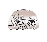 Fermaglio per capelli con ragni in acetato per uno sguardo misterioso alle celebrazioni di Halloween, decorazione gotica