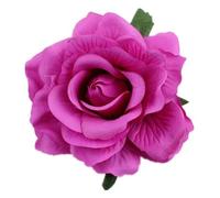 Fermaglio per capelli con rosa rossa, stile vintage, stile vacanza, forcine per capelli da donna, accessori laterali F grande clip per feste dolci X1Y9 regali spiaggia