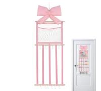 Fermaglio per capelli, con rosa, supporto da parete, organizer per accessori per capelli, decorazione per la stanza, per donne e ragazze, fascia per capelli, per organizzare porte, armadi