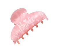 Fermaglio per capelli con scritta da sposa, per matrimonio, forte tenuta, per eventi formali, capelli spessi, addio al nubilato