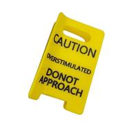 Fermaglio per capelli con segno di cautela sovrastimolato, per coda di cavallo fine e forte, per un giorno intero, clip per feste