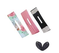 Fermaglio per capelli con sfera ricamata a mano, anello per capelli Lazy Hair Bun Clip Easy Fast Snap Roll (B7, taglia unica)