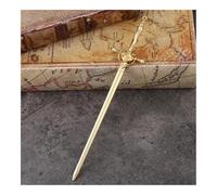 Fermaglio per capelli con spade antiche, stile cinese, segnalibro con spada antica e goccia d'acqua, per chignon, gioielli per capelli (06)