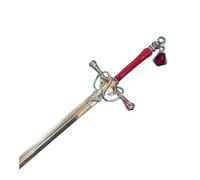 Fermaglio per capelli con spade antiche, stile cinese, segnalibro con spada antica e goccia d'acqua, per chignon, gioielli per capelli (04)