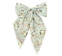 Fermaglio per capelli con stampa floreale dolce Natale clip piatta forcina Natale elegante clip per capelli per mazzi