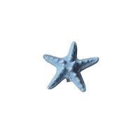 Fermaglio per capelli con stella marina azzurra vintage, Barretta per capelli a tema oceano in resina, accessorio decorativo per capelli da indossare ogni giorno, spiaggia, festa, matrimonio