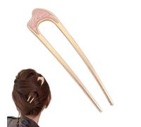 Fermaglio per capelli corto a di U, accessorio per acconciature francesi, forcina per capelli a , pettine laterale in metallo a di U, per donne, ragazze e adulti, per tutte le età