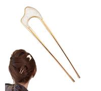 Fermaglio per capelli corto a forma di U, accessorio per acconciature francesi, forcina per capelli a , pettine laterale in metallo a forma di U, per donne, ragazze e adulti, per tutte le età