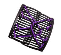 Fermaglio per capelli, creativo a doppio pettine - Strumento per acconciature retrò flessibile | Pettine per capelli con perline da sposa, clip decorativa per appuntamenti, uso quotidiano, accessorio