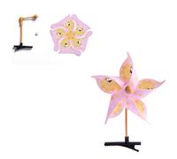 Fermaglio per capelli creativo a forma di mulino a vento, da viaggio, alla moda, per donne e bambini, alla ricerca di accessori unici e alla moda, accessorio per capelli per feste