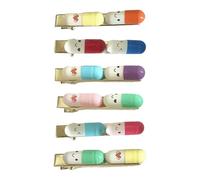 Fermaglio per capelli creativo per tutte le età, morbido e leggero, con design per scuola/ufficio/casa, accessori per capelli creativi per feste