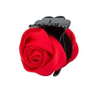 Fermaglio per capelli da donna con fiore di rosa, clip per capelli a morsetto per feste di nozze, accessori per capelli, durata e attrazione