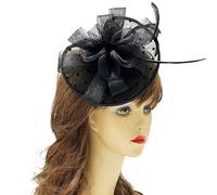 Fermaglio per capelli da donna, con perle, per feste in maschera, feste in maschera, cosplay anni '20