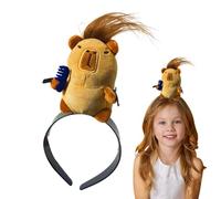 Fermaglio per capelli da donna, divertente, a forma di capibara