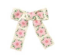 Fermaglio per capelli da donna Fermaglio per capelli 2000s Trend Clip laterale alla moda elegante dolce Bowknot Puntelli per foto Archi all'uncinetto Clip per capelli Morsetto a molla